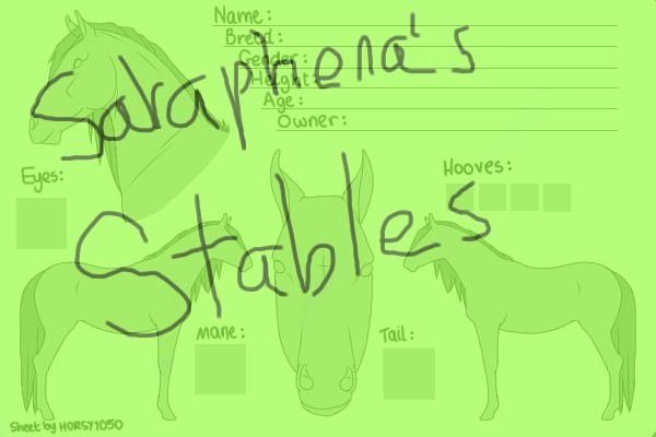 Saraphena's Stables