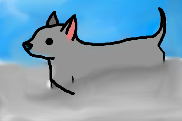 Snow Pup-Colored