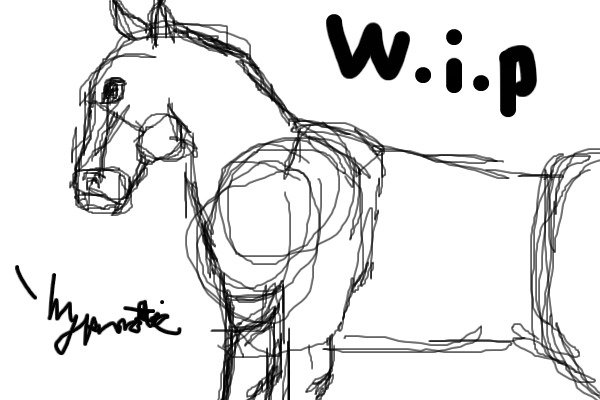 W.I.P Half Horse