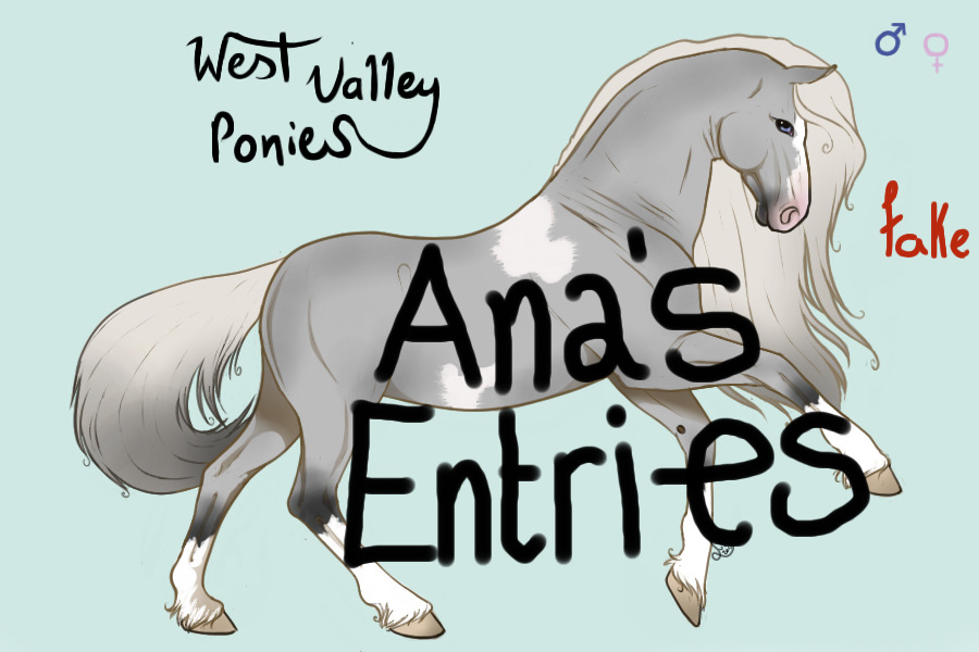 West Valley Ponies Entries (Anaphea)