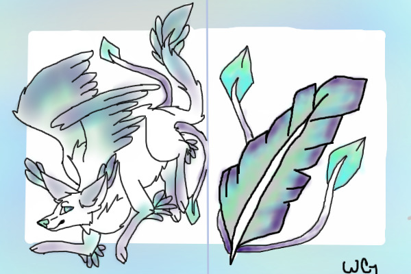 Chippiehammy's Feather-Wolf