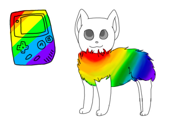 Oc design/I don't like working with rainbows