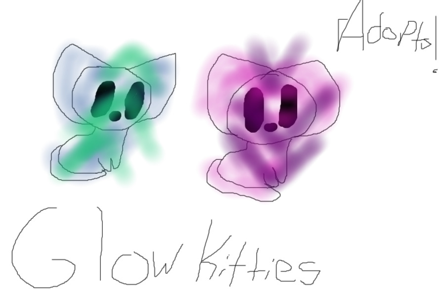 Glow Kitty Adopts!