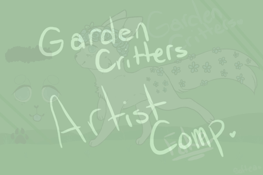 Garden Critters♥ - Artist Comp!