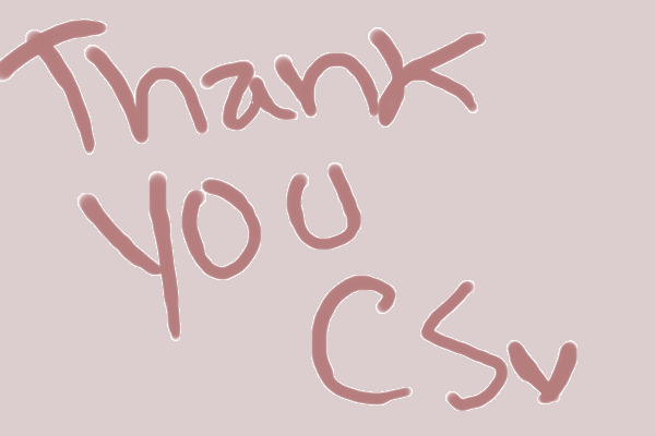 Goodbye CS, thank you!