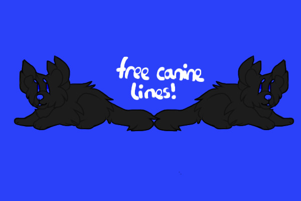 free canine lines!