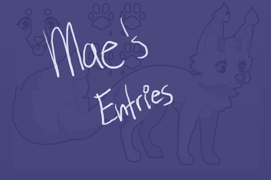 mae~borowski's entries