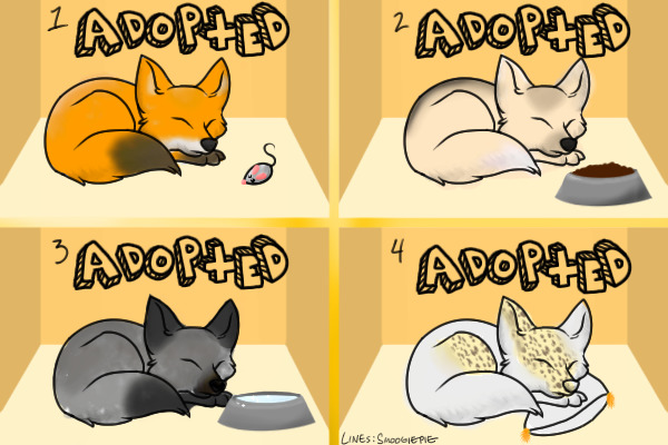 Free Fox Adoptables!