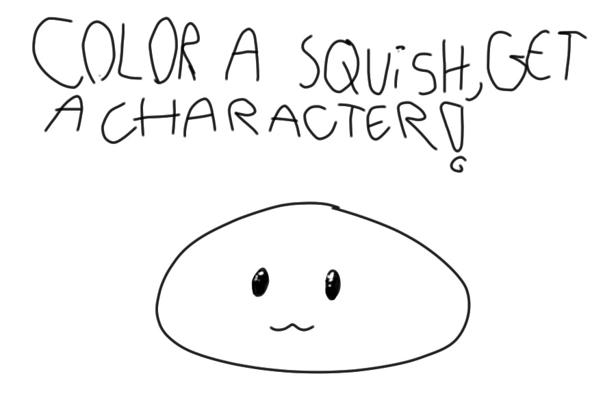 colour a squish, get a character! - closed for now!!