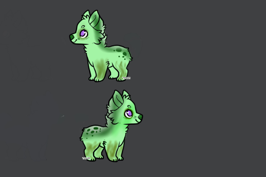 Frog dog design for sale!