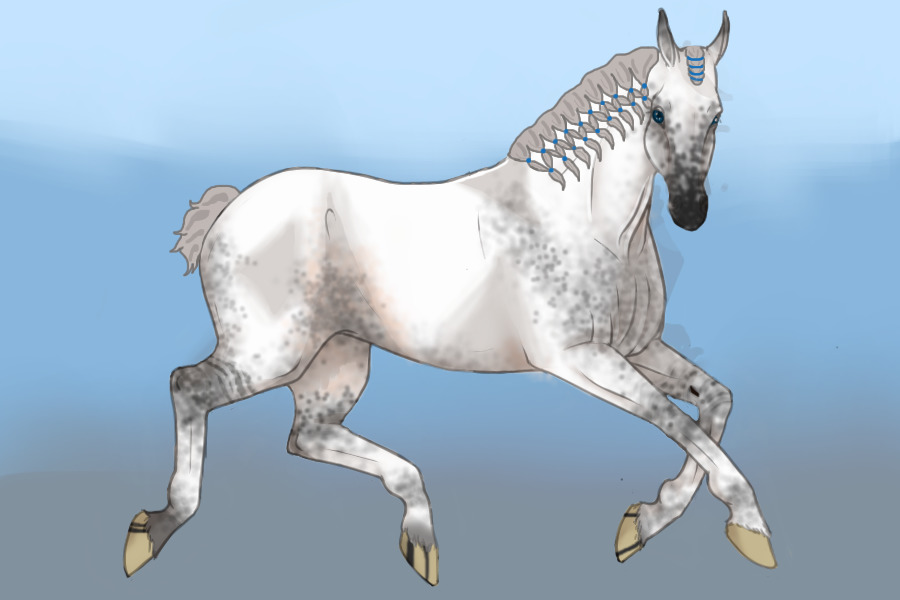 Alkoli Staff Horse #38