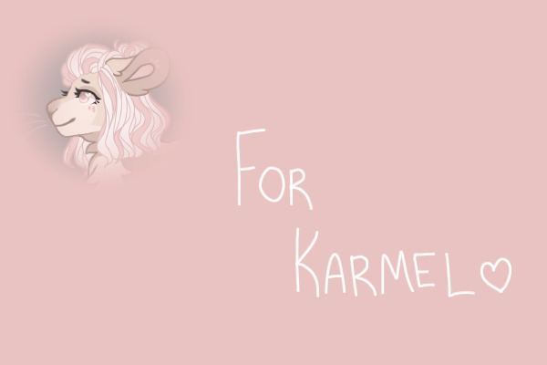 Custom for Karmel