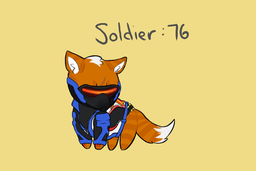 #4 OW Soldier: 76 fox
