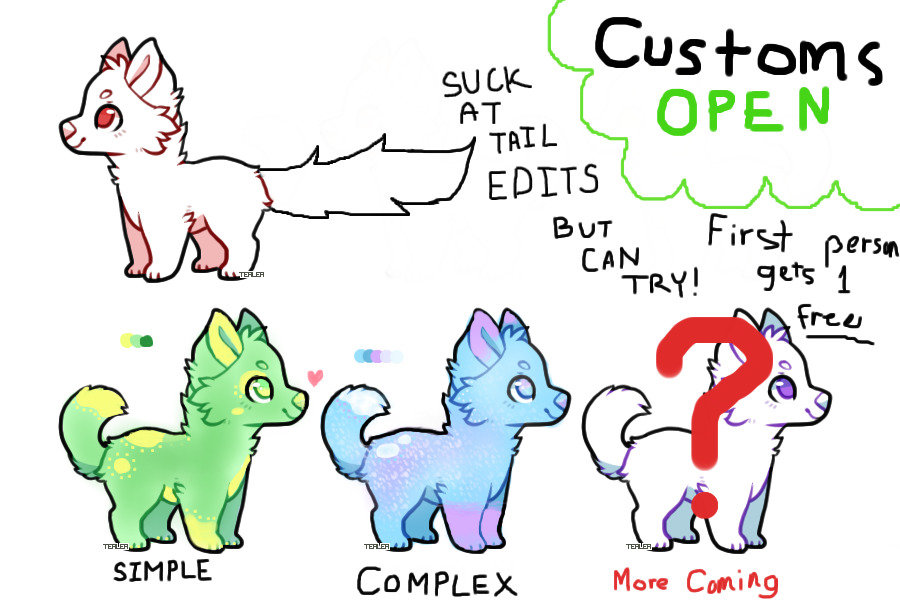 Custom Pups! [OPEN]