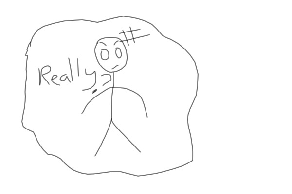 Just a little angry.