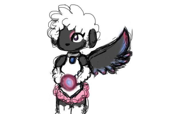 Anthro lamb bab sketch