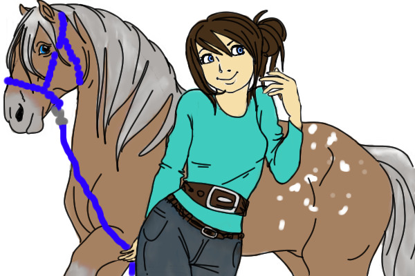 me and my dream horse