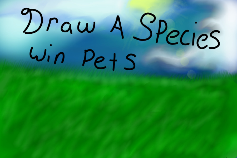 Draw me a species *closed! Winner announced*