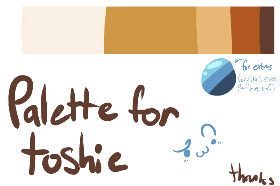Palette for Toshie