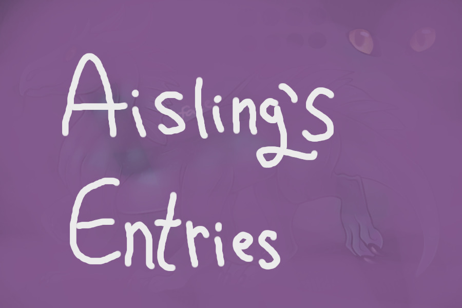 Aisling's Cauda Entries