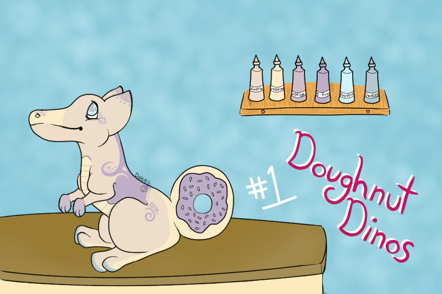 Doughnut Dino #1!