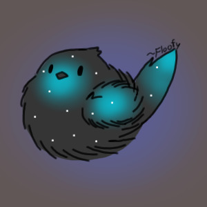 Poorly colored galactic birb
