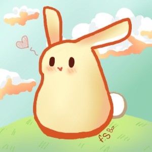 Chibi rabbit editable avatar
