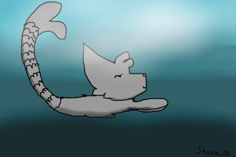 Wolf\Cat fish editable!
