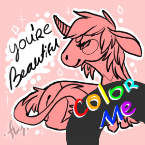 Inspirational unicorn