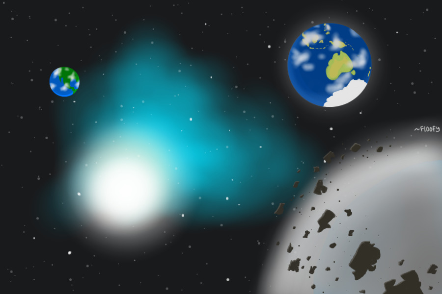3 Earths circling a star