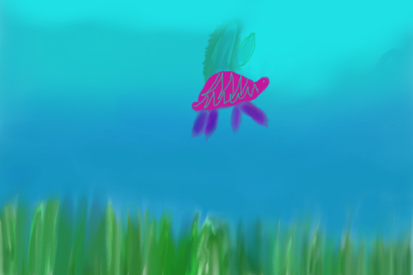 pink turtle because i can