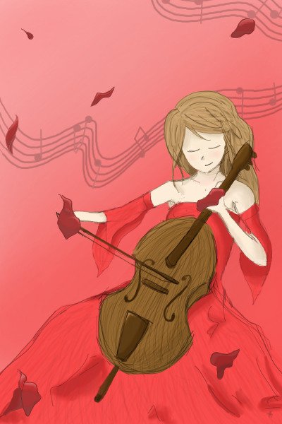 Girl... Cello...