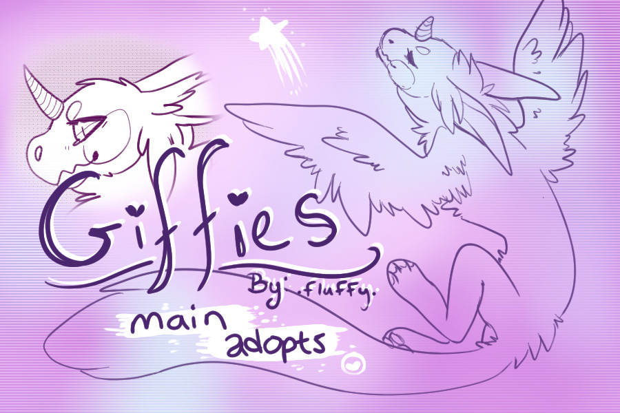 Giffies - the giving species- Main Adopts