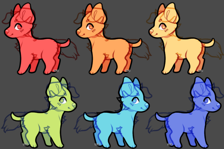Puppy Adopts Editable by Tealea