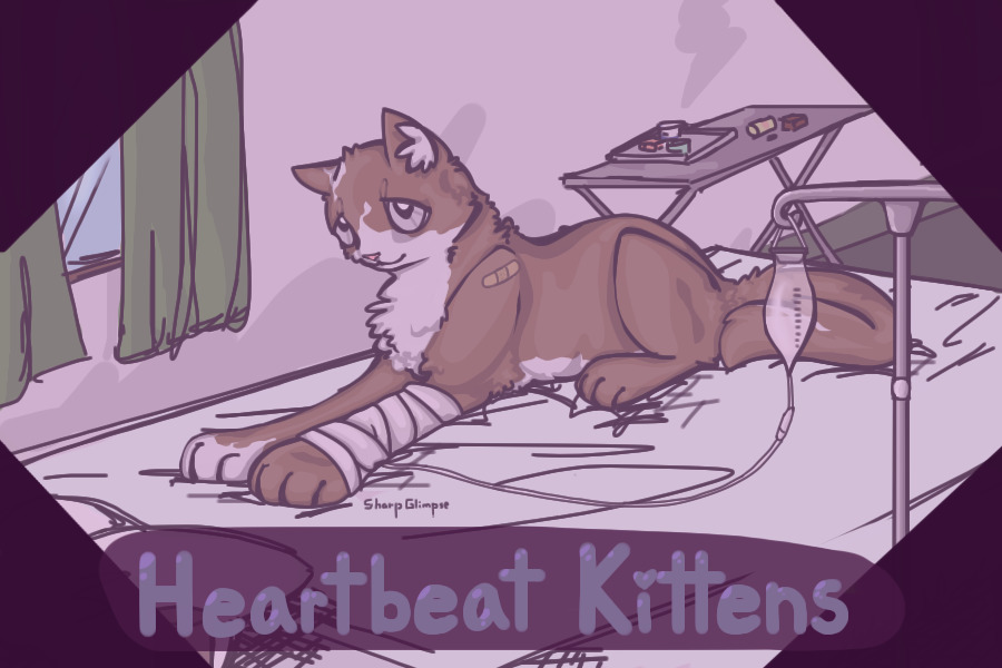 Heartbeat Kittens Editable