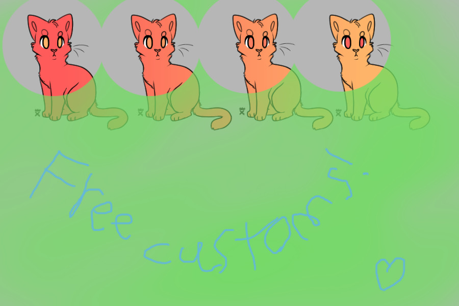 Free custom cats! CLOSED