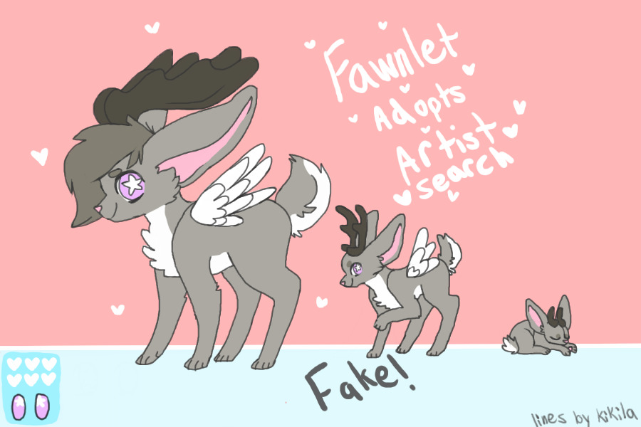 Fawnlet Adopts- Artist Search