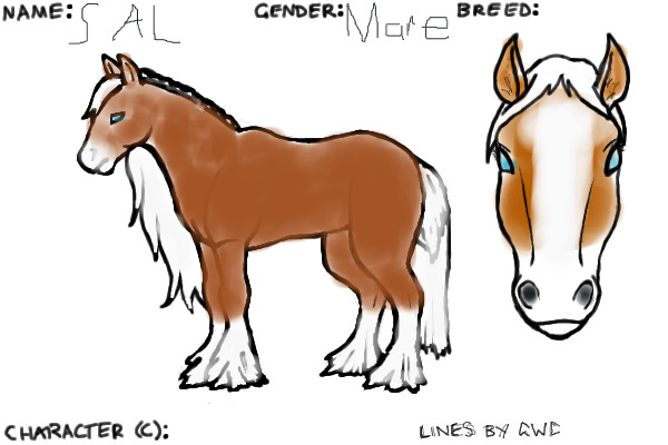 Draft horse