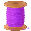 mid purple thread