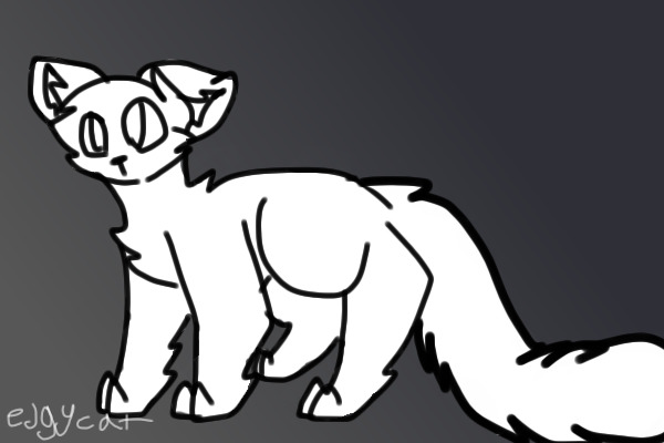 snow leopard editable