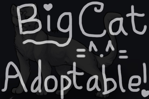 Big Cat Adoptables!