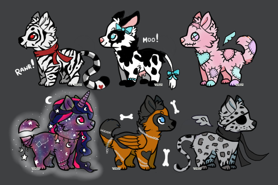 Adopts for sale!