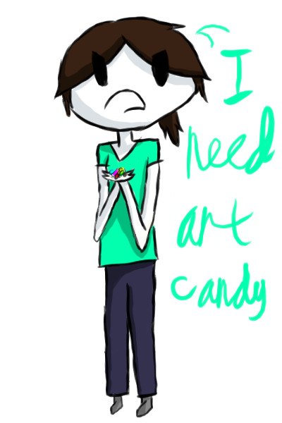 I need art candy