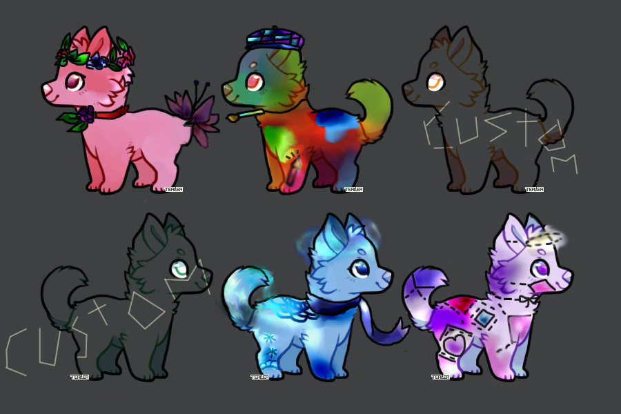 Pupper Adopts: SLOTS FULL, working on customs!
