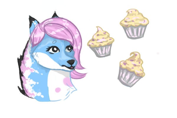dreams of cupcakes (tryout art)