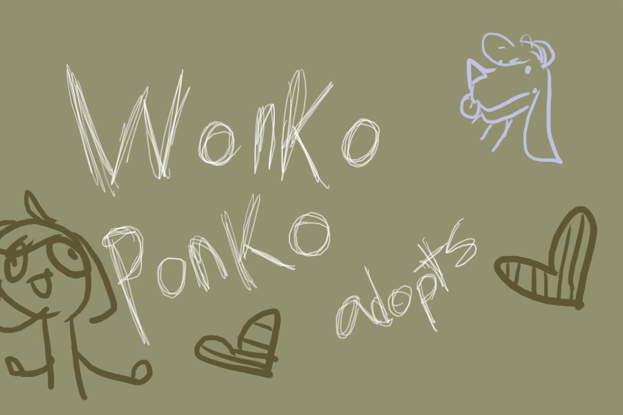 wonko Ponko adoptables
