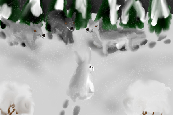 When hare see wolves...