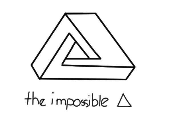the impossible triangle :D