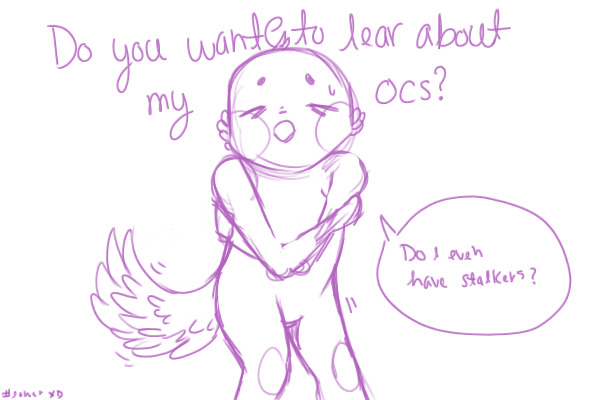 Do you want to meet my OCs?