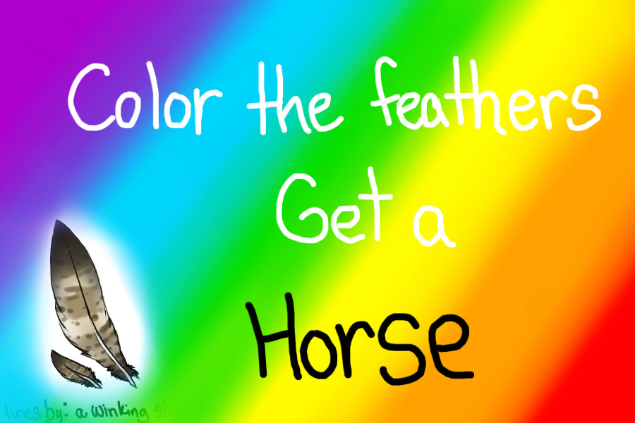 Feather colour in